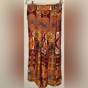 New with Tags Haute Hippie wide leg print pant